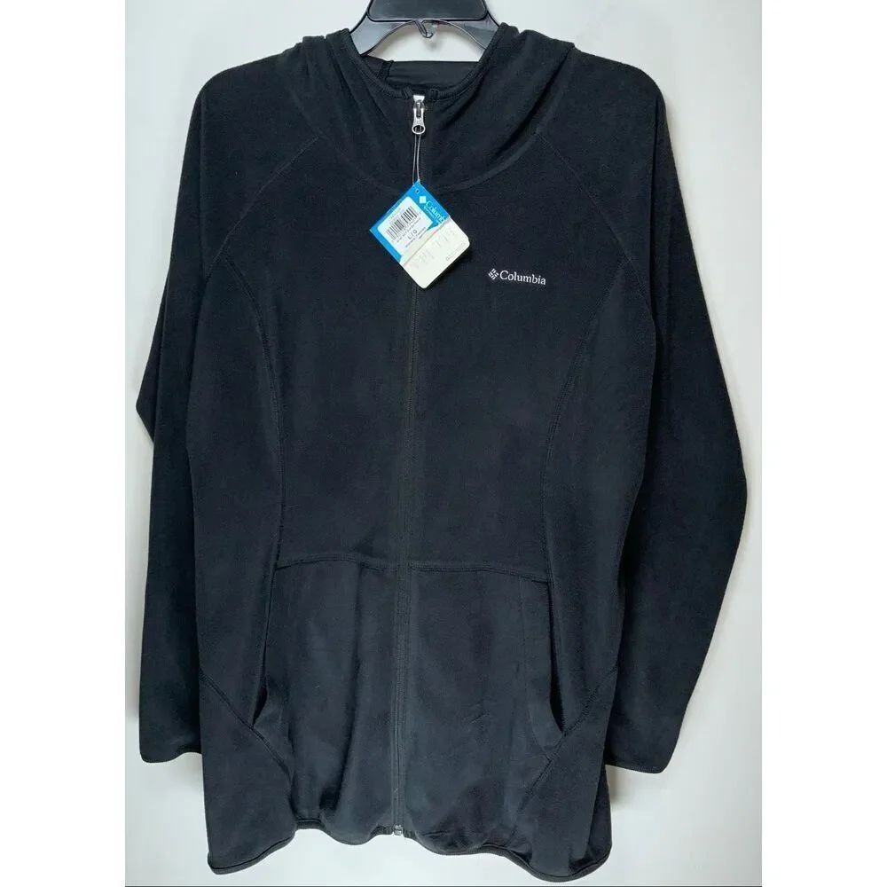 Columbia Women's Benton Springs II Long Fleece Hoodie size Large